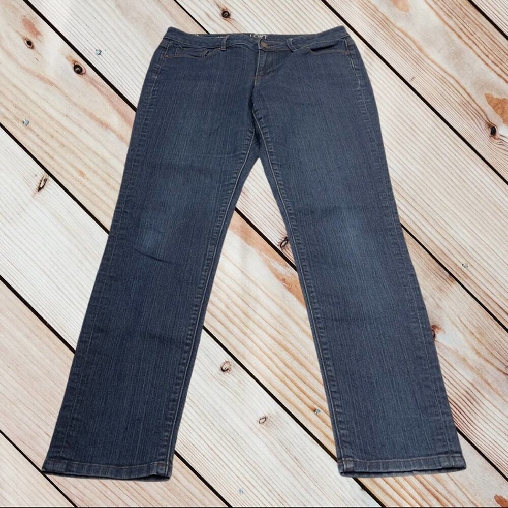 LOFT Womens 8 Modern Skinny Blue Jeans
